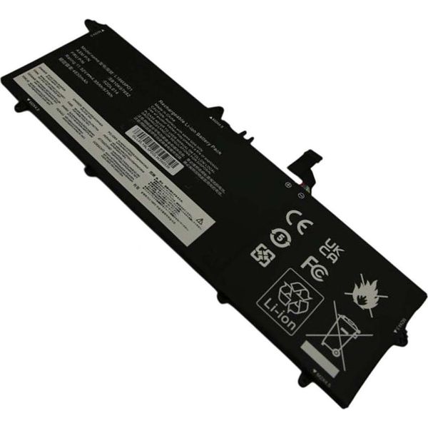 Avizar, Lenovo Thinkpad T490S Batteria Li-Polymer 11,52V 4950Mah, Nero-image