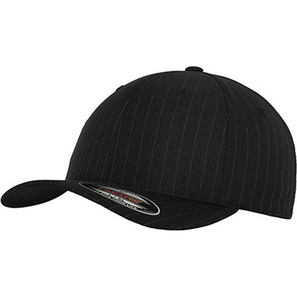 Flexfit 6195P | Cappello / Berretto / Cappello Gessato - Colore: Nero/Bianco - Taglia: L/Xl-image