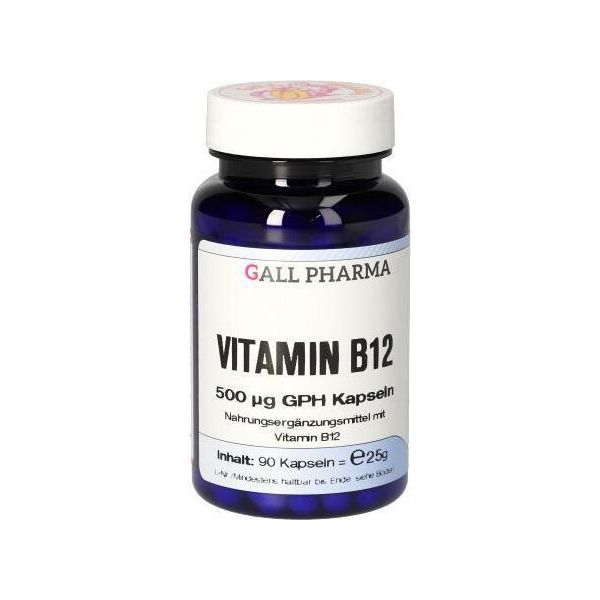 Vitamina B12 500 Ug Gph Kapseln, 90 St Kap-image