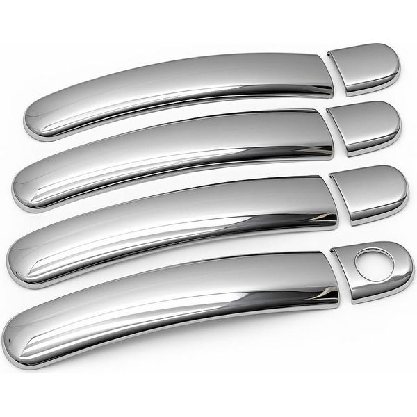Maniglie Delle Porte In Acciaio Inox Cromato Per Skoda Citigo 2011-2020 | Rapid Dal 2012-image