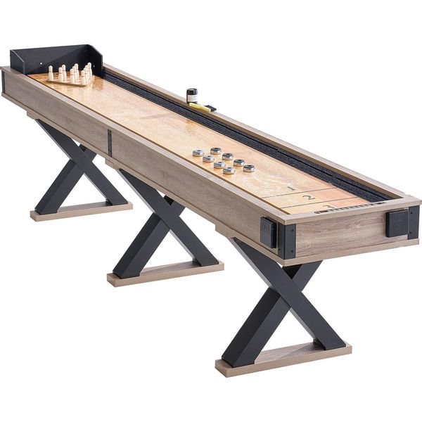 Succebuy Tavolo Combinato Da 11,5 Piedi Per Shuffleboard E Bowling-image
