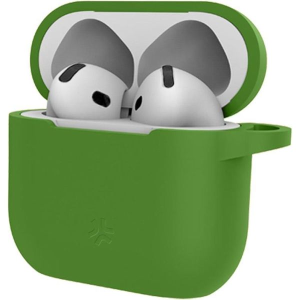 Celly Aircase Para Airpods 4 Verde-image