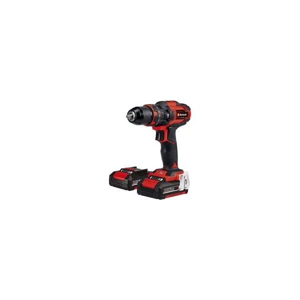 Power X-Change Akku-Schlagbohrschrauber TE-CD 18/40 Li-I +64, 18Volt Rot/Schwarz, 2X Li-Ion-Akku 2,0Ah, 64-Teiliges ZubehöR-image