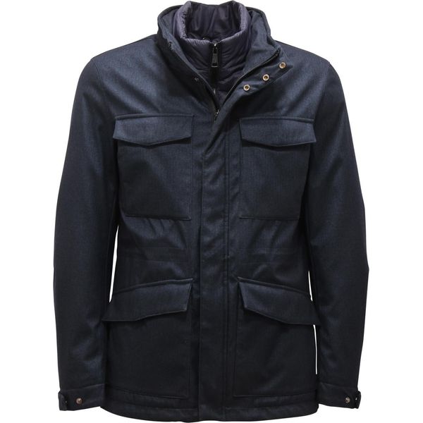 L9848 Giubbotto Uomo Out/Fit Man Padded Jacket Blue-image