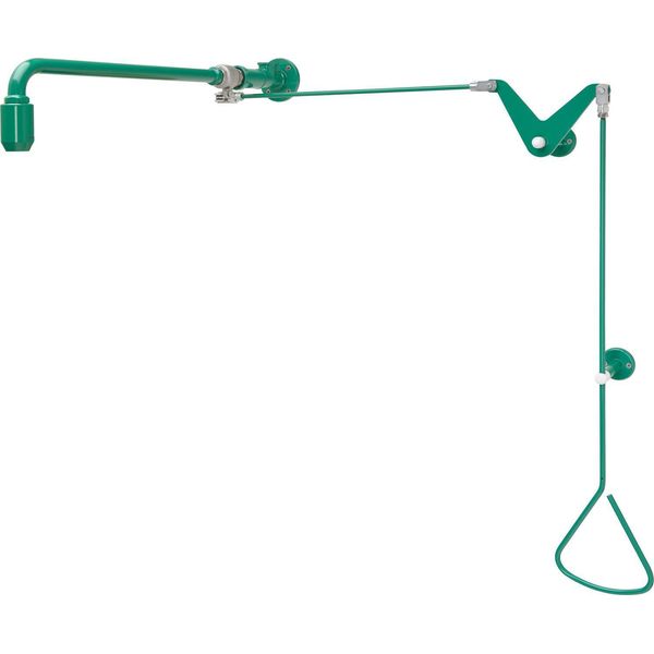 Kwc Ar Doccia Di Sicurezza, Tirante, Area Della Porta, Verde, Acqua Dal Soffitto O Dal Lato-image