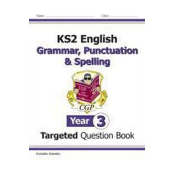 Libro Di Domande Mirate (Con Risposte) Sull'inglese KS2 Anno 3 Grammatica, Punteggiatura E Ortografia-image