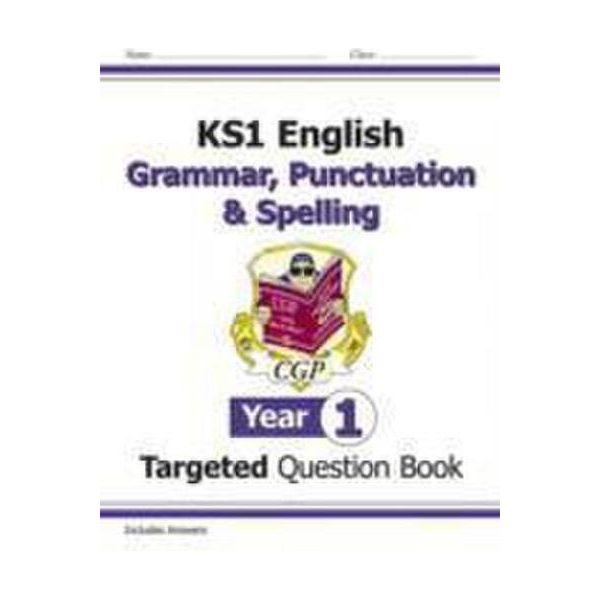 Libro Di Domande Mirate (Con Risposte) KS1 English Year 1 Grammar, Punctuation & Spelling-image