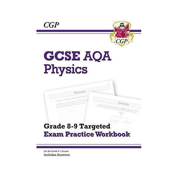 Gcse Physics Aqa Grade 8-9 Targeted Exam Practice Workbook (Include Le Risposte): Per Gli Esami Del 2025 E 2026-image