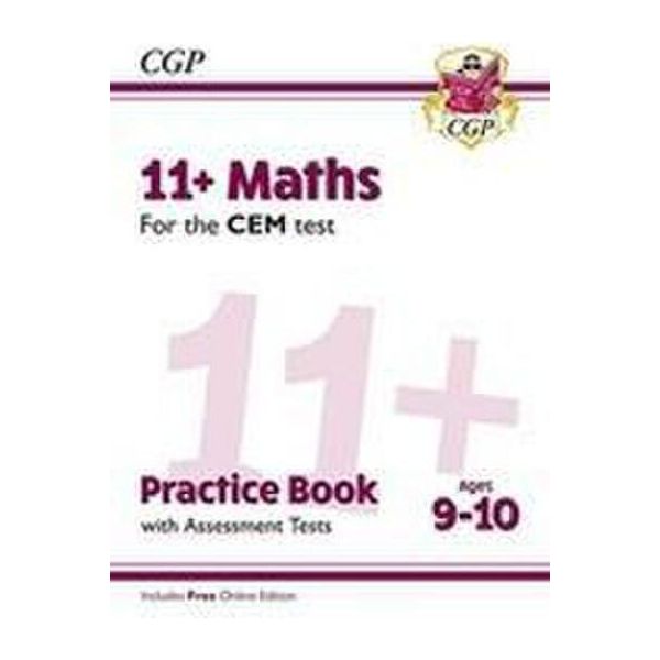 Libro Di Esercizi E Test Di Valutazione Per La Matematica Del Cem 11+ - Età 9-10 (Con Edizione Online)-image