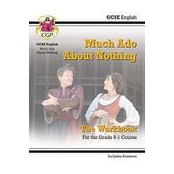 Gcse English Shakespeare - Much Ado About Nothing Workbook (Include Le Risposte): Per Gli Esami Del 2025 E 2026-image