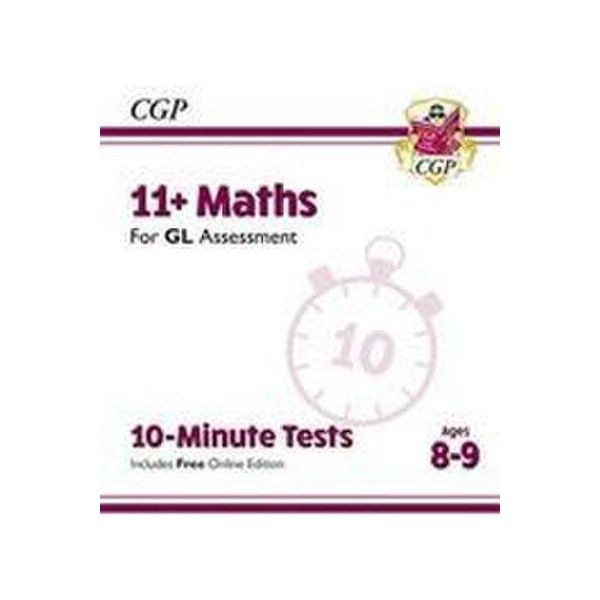 11+ Gl 10-Minute Tests: Matematica - Età 8-9 Anni (Con Edizione Online)-image