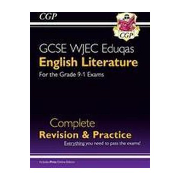 Nuovo Gcse English Literature Wjec Eduqas Complete Revision & Practice (Con Edizione Online)-image