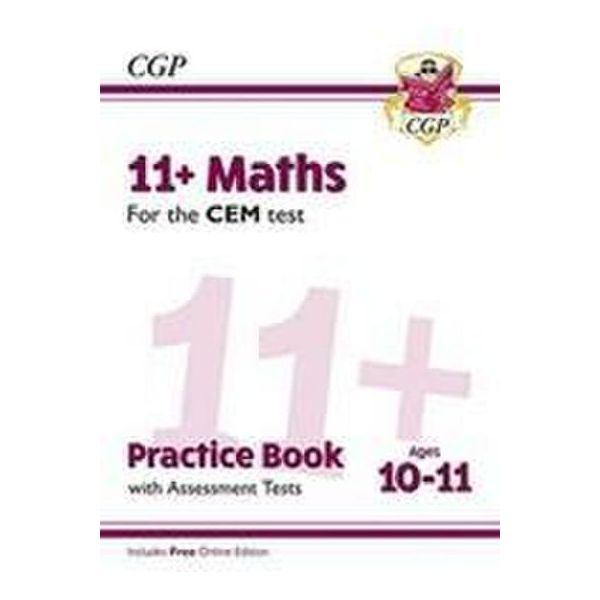 Libro Di Esercizi E Test Di Valutazione Per La Matematica Del Cem 11+ - Età 10-11 (Con Edizione Online)-image
