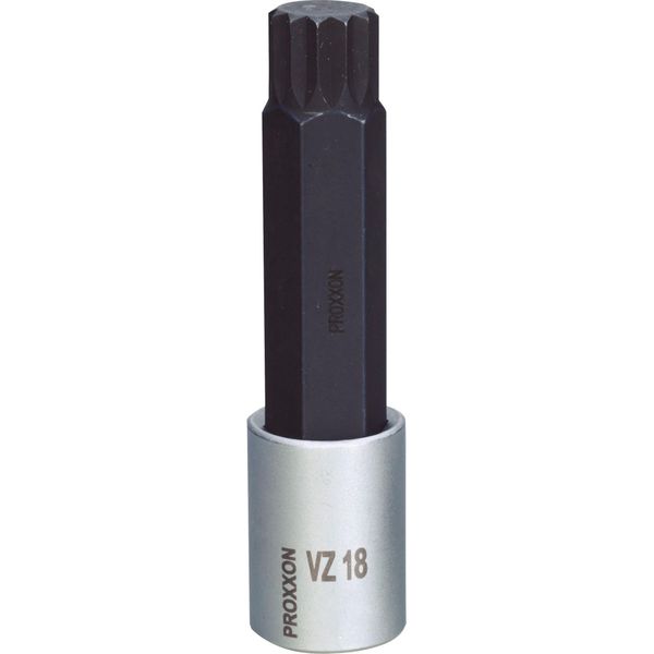 Proxxon 23378 Bussola Multidente Da 1/2 Pollice Vz 18, Lunghezza 100 Mm-image