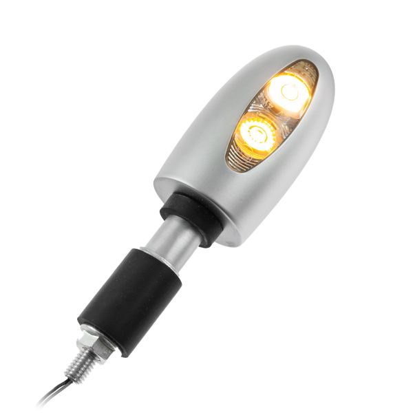 Kellermann® Bl 1000 Led - Indicatore Di Fine Corsa Del Manubrio Cromato Opaco-image