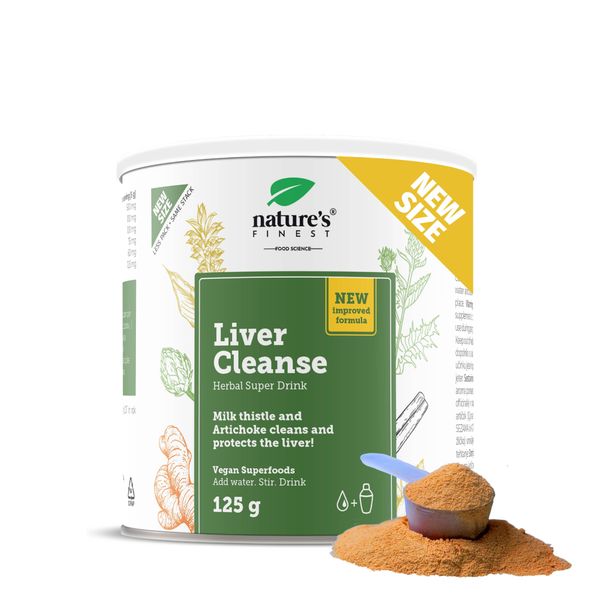 Liver Cleanse - Pulizia E Supporto Del Fegato - Naturale E Vegano - Nature's Finest, 150 G-image