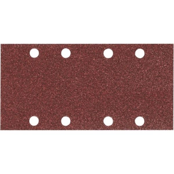 Carta Abrasiva Velcro Makita, 93 X 185 Mm, K240, 10 Pz. 93 X 185 Mm - K240 - 10 Pz. - 8 Fori-image