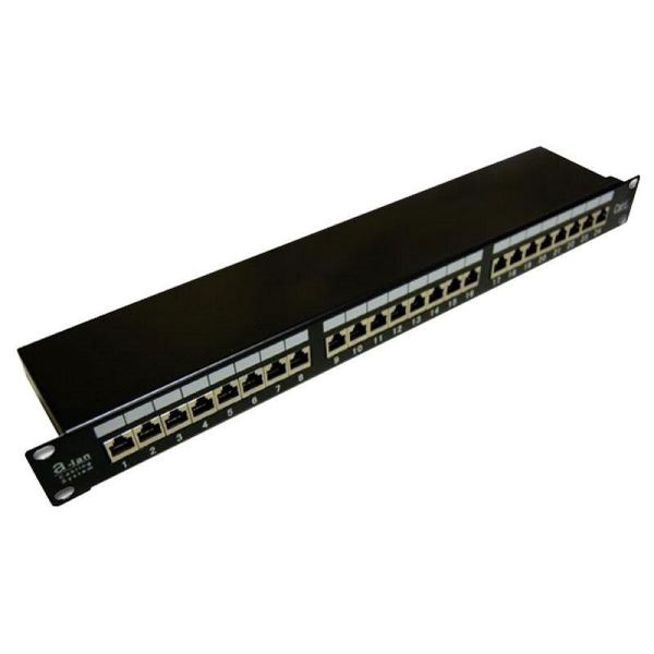 Alantec PK006 Patch Panel Stp Cat.5E 24 Ports Lsa 1U 19""-image