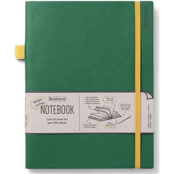 Taccuino Bookaroo Journal Grande - Verde Scuro-image