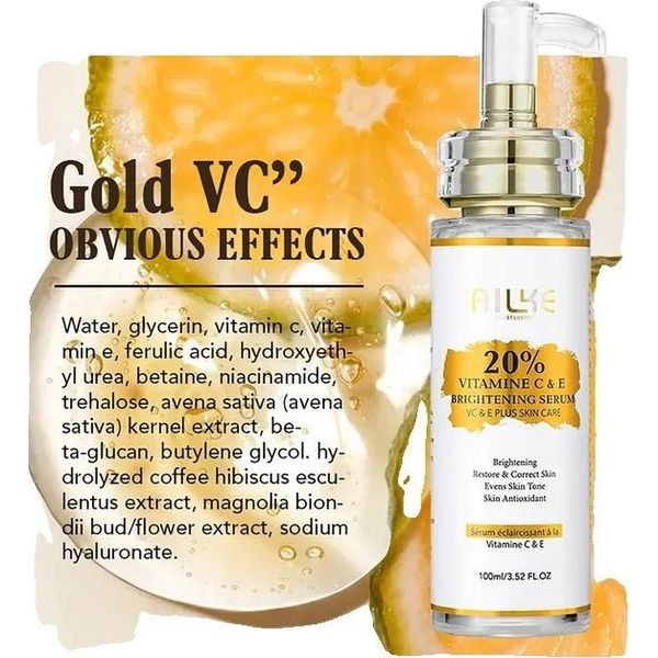 Crema Corpo Illuminante, Vitamina C, Acido Ialuronico, Siero-image