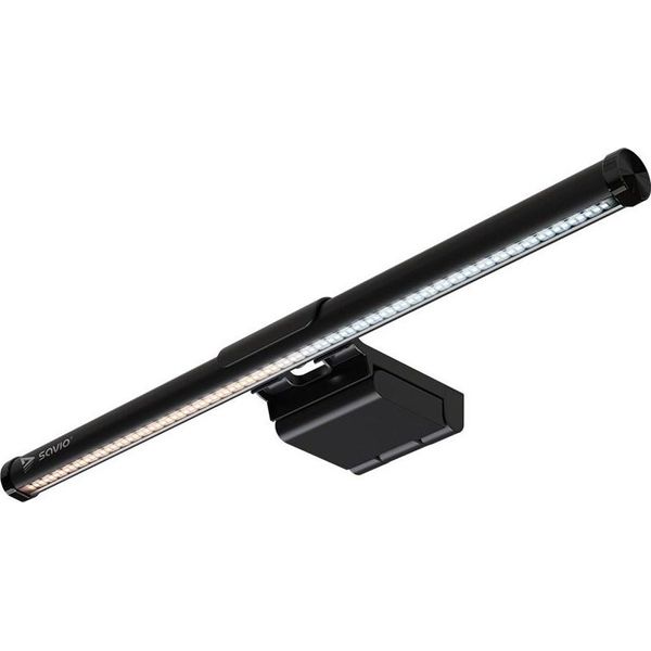 Savio LB-02 Striscia Luminosa A Led, Lampada Per Monitor Usb, 5W, Nero-image