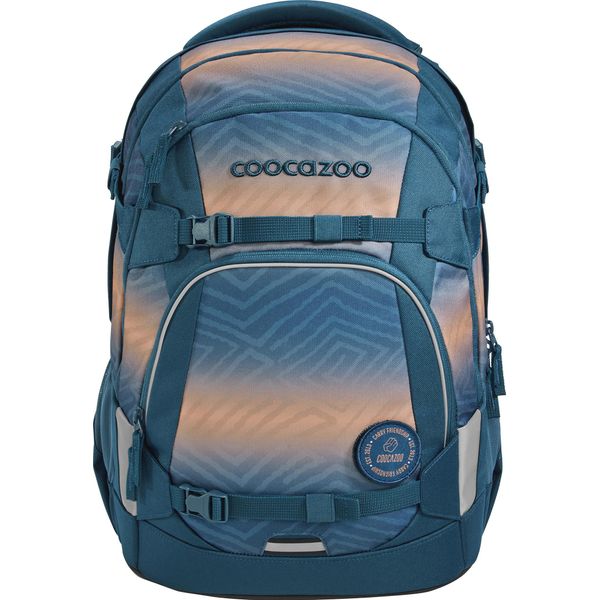 Coocazoo Zaino Della Scuola Mate School Backpack Pacific Tribes Blu-image