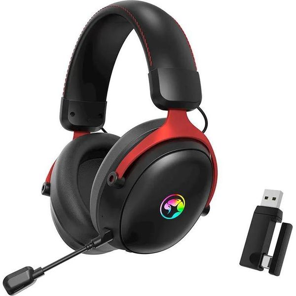 Cuffie Da Gioco Wireless Marvo Tactic X Pro Nero Nero Taglia Unica-image