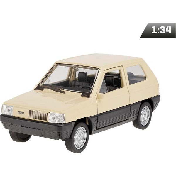 Modello 1:34 Fiat Panda, Color Crema-image