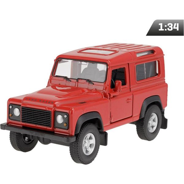 Modello 1:34, Land Rover Defender, Rosso-image