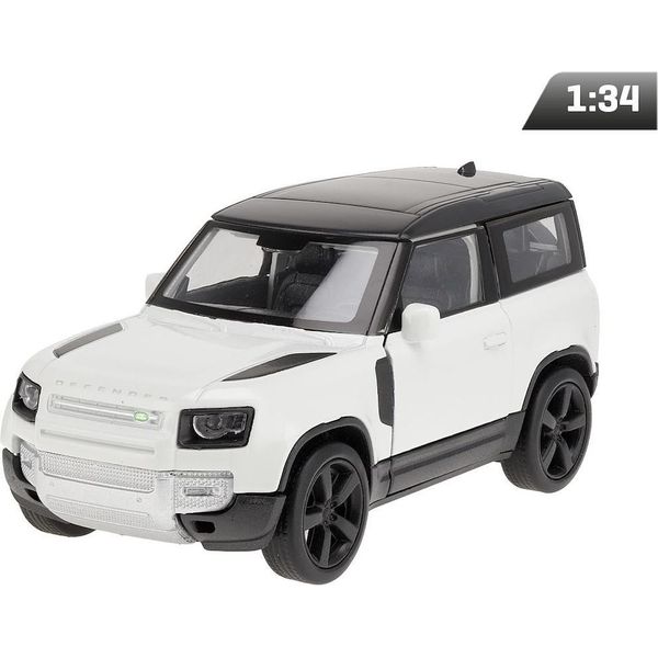 Modello 1:34, Land Rover Defender 2020, Bianco-image