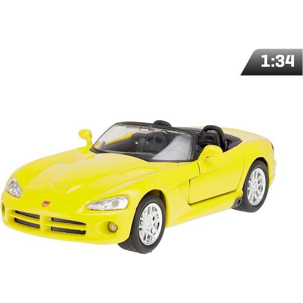 Modello 1:34, Dodge Viper SRT-10 2003, Giallo-image