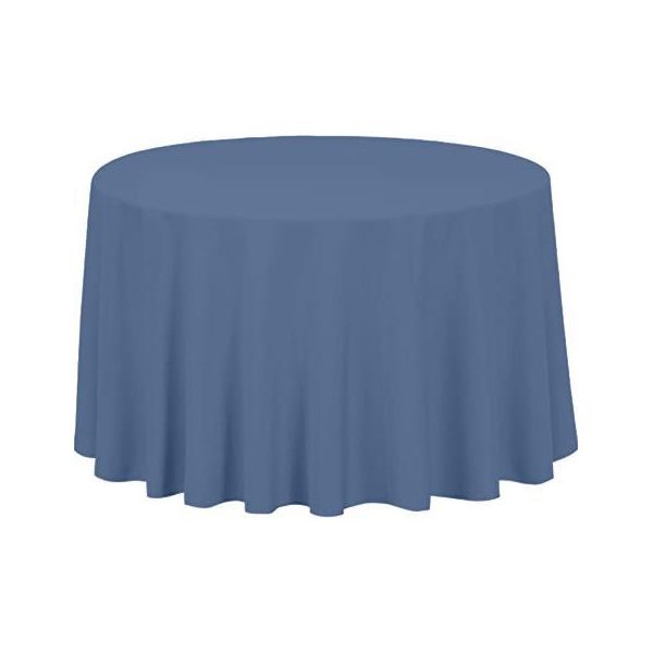 Tovaglia Blu Fresco Tavola Rotonda 320Cm Banchetto Di Nozze-image