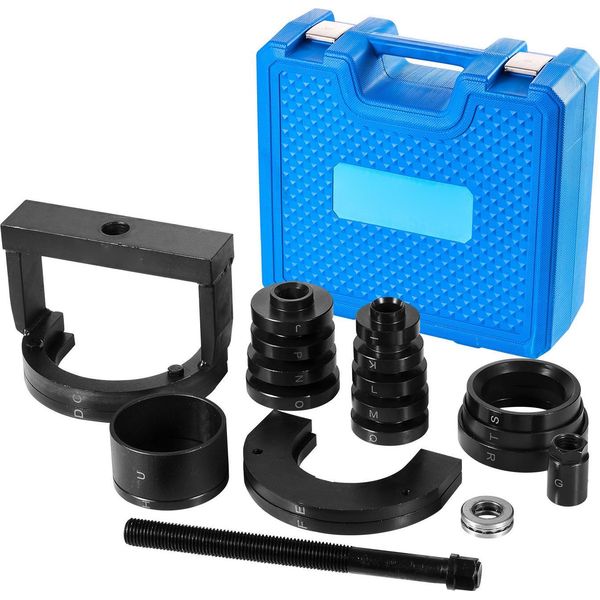Succebuy Set Di Estrattori Per Mozzi Ruota E Cuscinetti Per Veicoli A Trazione Anteriore, Strumento Per La Rimozione Dei Cuscinetti Delle Ruote Anteriori, Kit Di Montaggio Dei Cuscinetti Ruota, Facile Sostituzione Dei Cuscinetti Senza Pressa Aggiuntiva-image