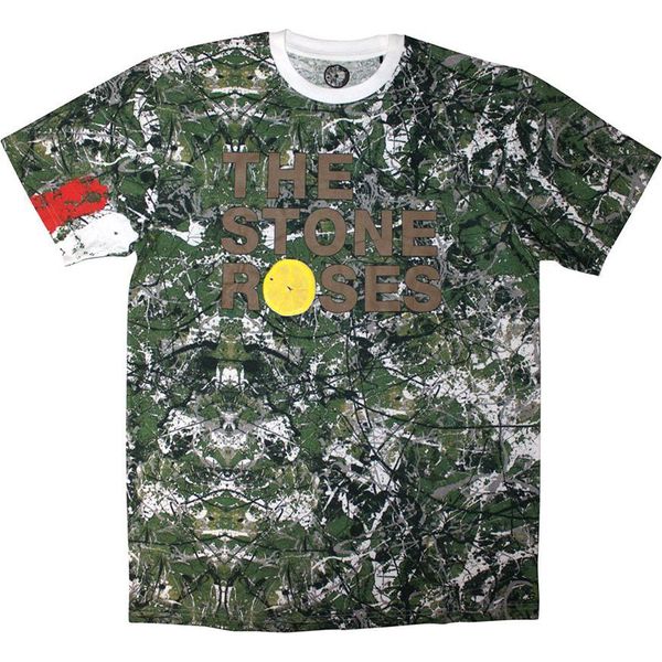 The Stone Roses - Maglietta "Sublimation"" Per Uomo/Donna Unisex RO15255 (Xl) (Bianco)"-image