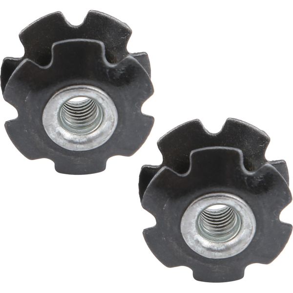 Dado A Stella Della Serie Sterzo Della Bicicletta, Dado Della Serie Sterzo Della Bicicletta In Lega Di Alluminio Da 23,6 Mm Dado A Stella Della Serie Sterzo Della Forcella Anteriore Della Bicicletta Per Mountain Bike Bici Da Strada Bicicletta E Ricambi-image