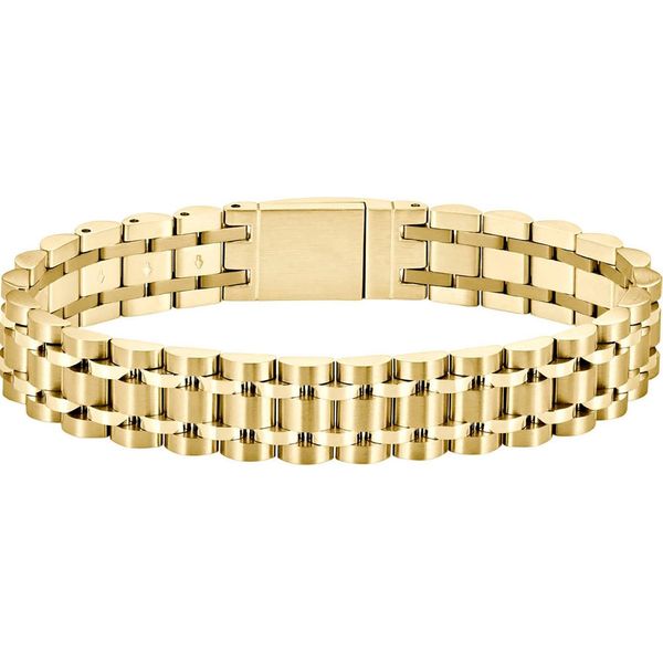 Armband Boss "Owan", Gold (Gelbgoldfarben), ArmbäNder, Herren, 19Cm, Edelstahl, Armband-image