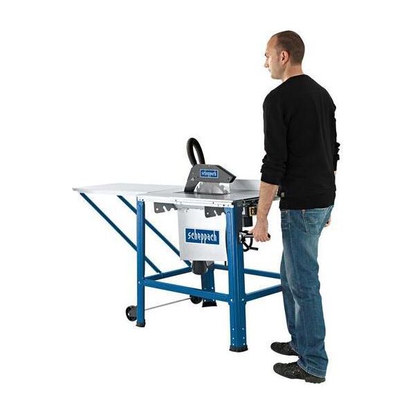 Scheppach 3901302920 Sega Circolare Da Banco Hs120O, Prolunga Da Banco, Hw - Lama Da Banco, Diametro Lame: 315 Mm, 2800 W, 400 V-image