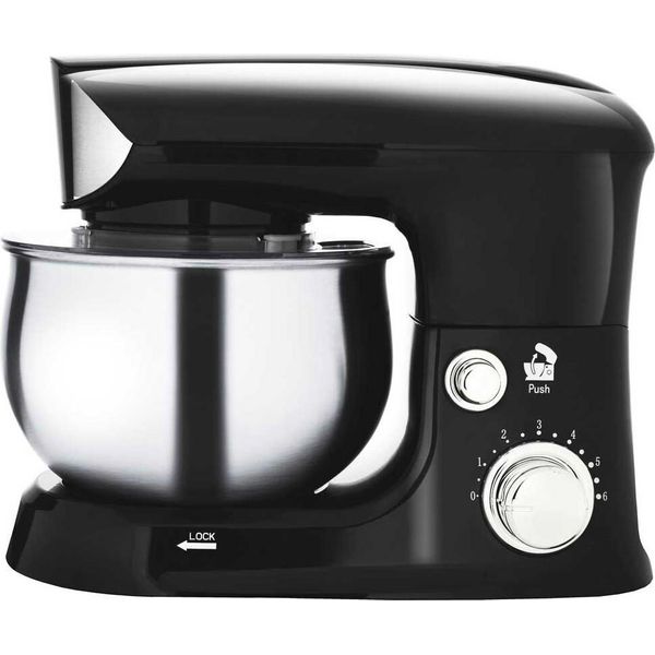 Adler | Robot Da Cucina Planetario | Ad 4226B | 1200 W | Numero Di Velocità 6 | Capacità Vasca 3,5 L | Nero-image