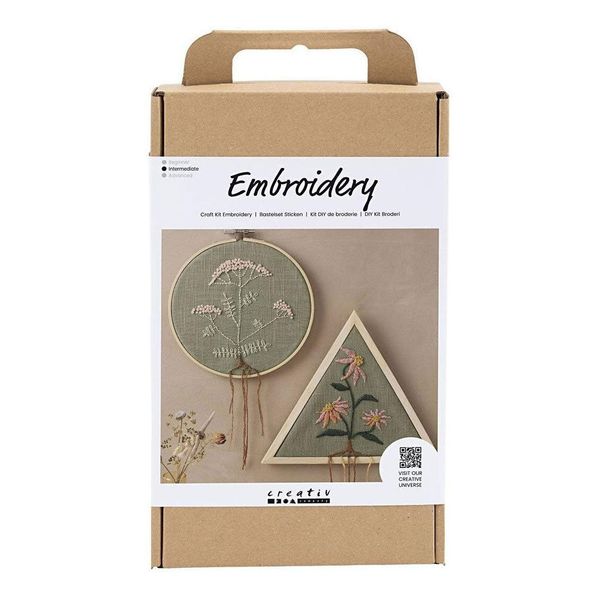Kit Di Artigianato "Decorazioni Murali A Ricamo"", Inclusi Tutti I Materiali E Le Istruzioni"-image