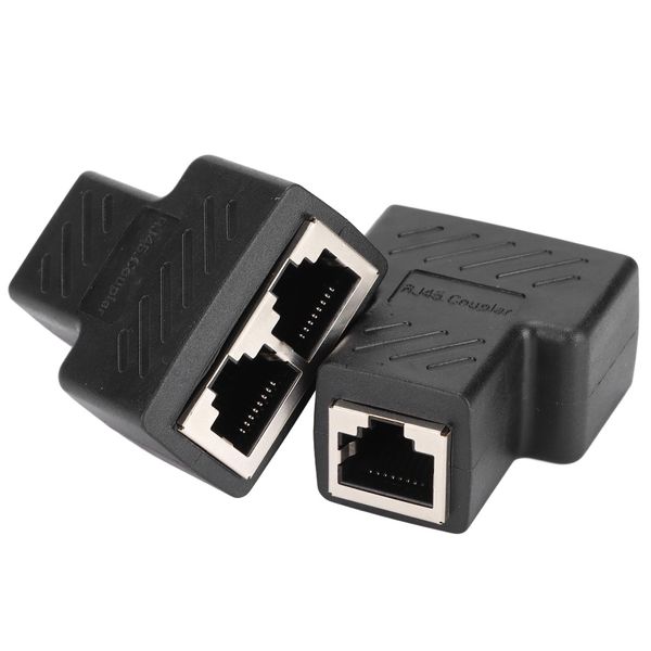 Splitter Ethernet, Switch Ethernet, Splitter RJ45, Splitter Per Cavi Ethernet, Splitter Internet, Connettore Ethernet-image