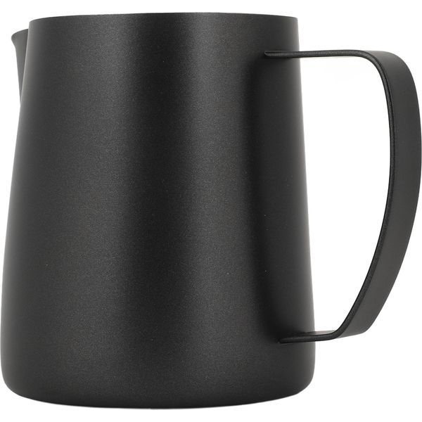 Tazza Per Schiumare Il Caffè E Il Latte In Acciaio Inossidabile Brocca Per La Cottura A Vapore 700Ml Caffè Latte Art Per Bevande A Base Di Caffè Nero-image