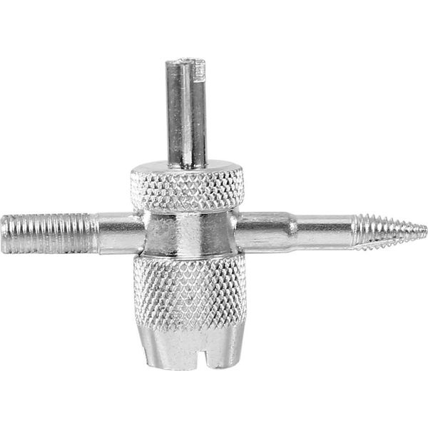 4 Way Car Bike Tyre Valve Repair Remover Tool Tire Accessory 4 Valve Stem Core-image