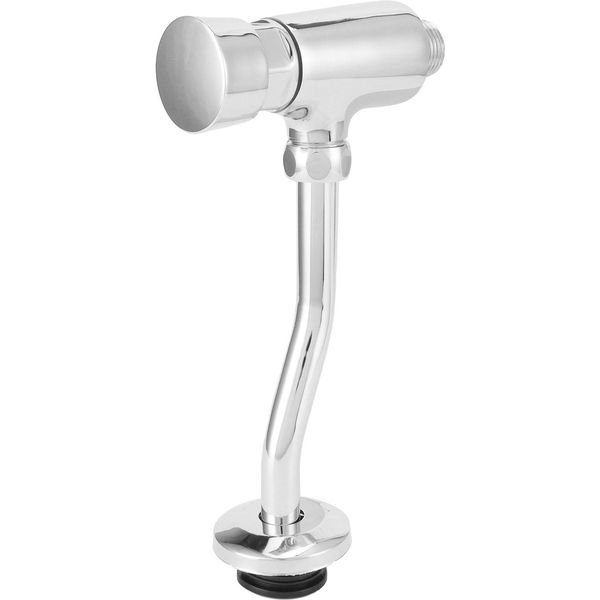 G1/2 Valvola Di Risciacquo Per Orinatoio Set Di Strumenti Di Risciacquo A Parete Con Pressione Manuale Per La Toilette Del Bagno-image