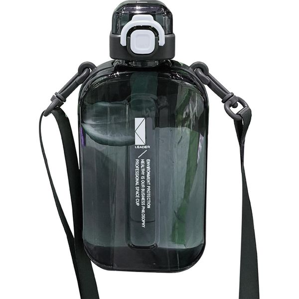 Bottiglia D'acqua Piatta Tazza D'acqua Per Sport All'aperto Da 750 Ml Tazza Da Bere Per Ufficio Di Grande Capacità Con Bilancia-image