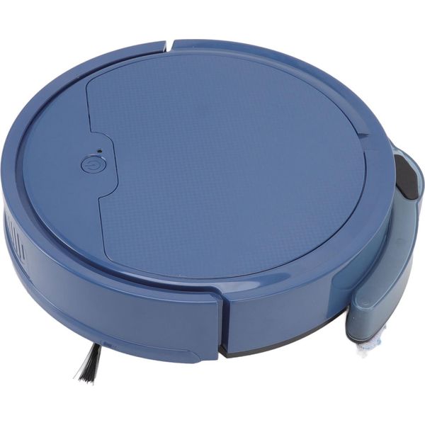 3 In 1 Robot Aspirapolvere Smart App Telecomando 2000Pa Forte Aspirazione Ricarica Usb Spazzare Robot Per La Casa Blu-image
