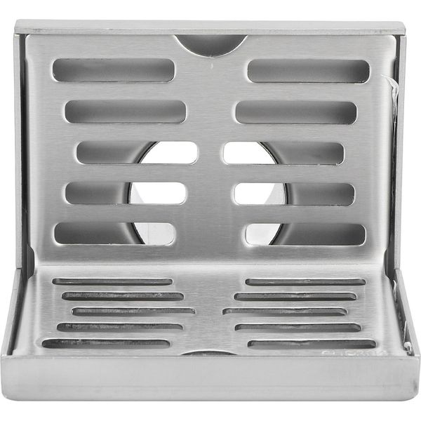 Scarico A Pavimento D'angolo L Forma In Acciaio Inossidabile Resistente All'usura Resistente Alla Corrosione Ampiamente Scarico A Forma Di L-image