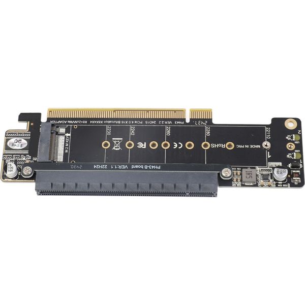 Scheda Di Espansione Pcie X16 M.2 Nvmex2 Supporta La Scheda Di Espansione PCIE4.0 Pcie X16 A X8 X4 X4 Split-image