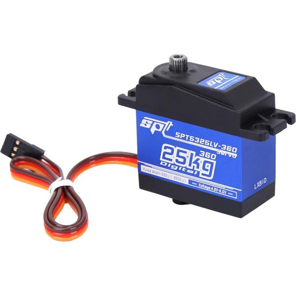 1500��/ 330Hz 360 Rotazione Continua SPT5525LV-360 25KG Digital Servo Rc Robot-image