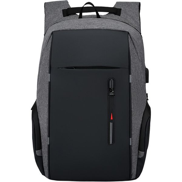 Zaino Per Laptop Da 17 Pollici Con Porta Usb Moda Zaini Impermeabili-image