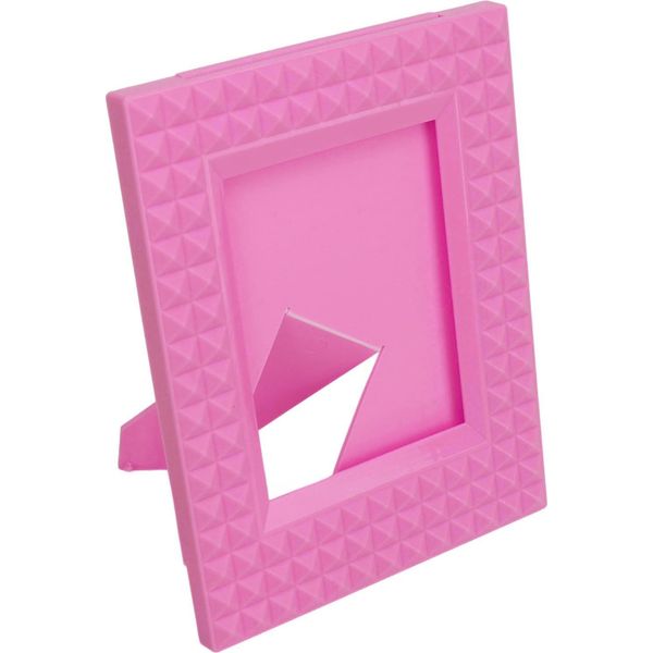 Mini Cornice Fotografica 4,3 X 3,3 Pollici Per Tavolo Istantaneo Instax 12 11 9 8 7 Evo Polaroid Rosa Rosa-image